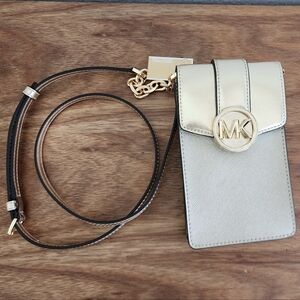 michael kors carmen small mini ns phone chain crossbody bag